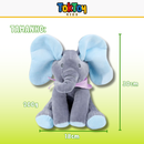 Elefantinho Encantado de Pelúcia – Canta e Mexe as Orelhas para Alegrar o Bebê!