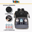 Mochila Multifuncional BabyNest Pro com Berço Dobrável e Porta USB