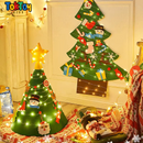 Árvore Mágica de Natal – Montessori Criativa – Decoração Infantil para Crianças, 32 Peças, Decoração Natalina, Brinquedo Educativo