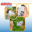 Microscópio Portátil para Crianças - Cientista Mirim