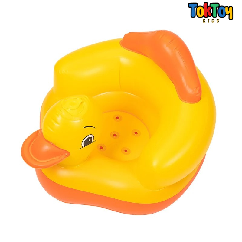 Poltrona Inflável Infantil Multifuncional - Cadeira de Alimentação, Banho e Sofá para Bebês e Crianças