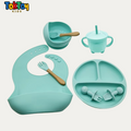 Conjunto de Silicone Infantil 6/8 peças