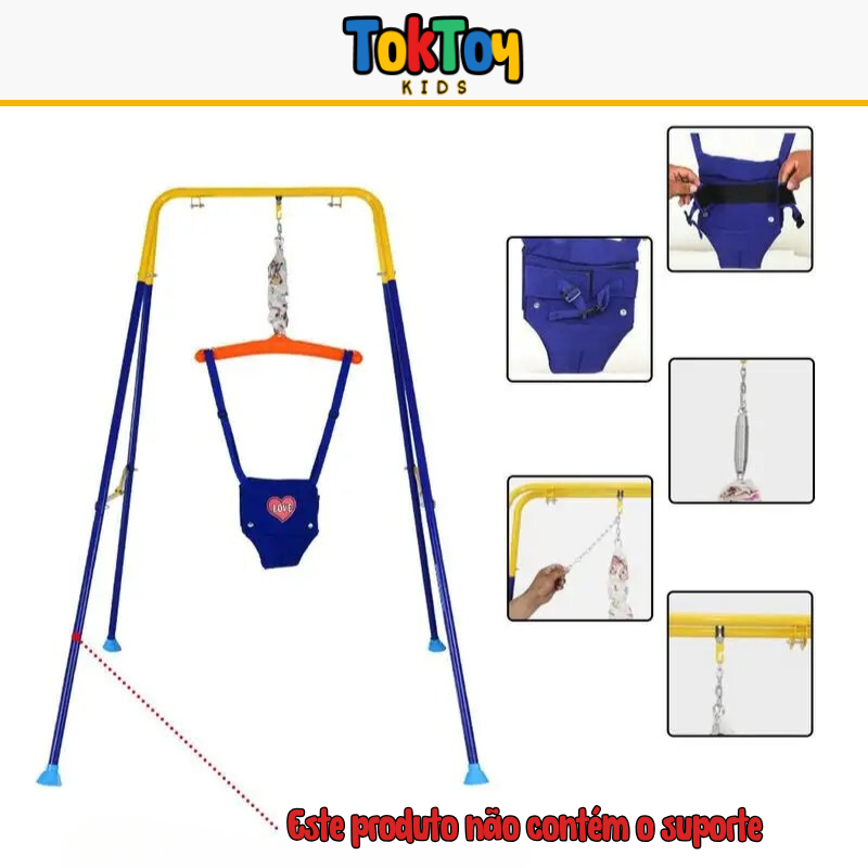 Cadeirinha de Pular para Bebês - Jump&Play