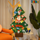 Árvore Mágica de Natal – Montessori Criativa – Decoração Infantil para Crianças, 32 Peças, Decoração Natalina, Brinquedo Educativo