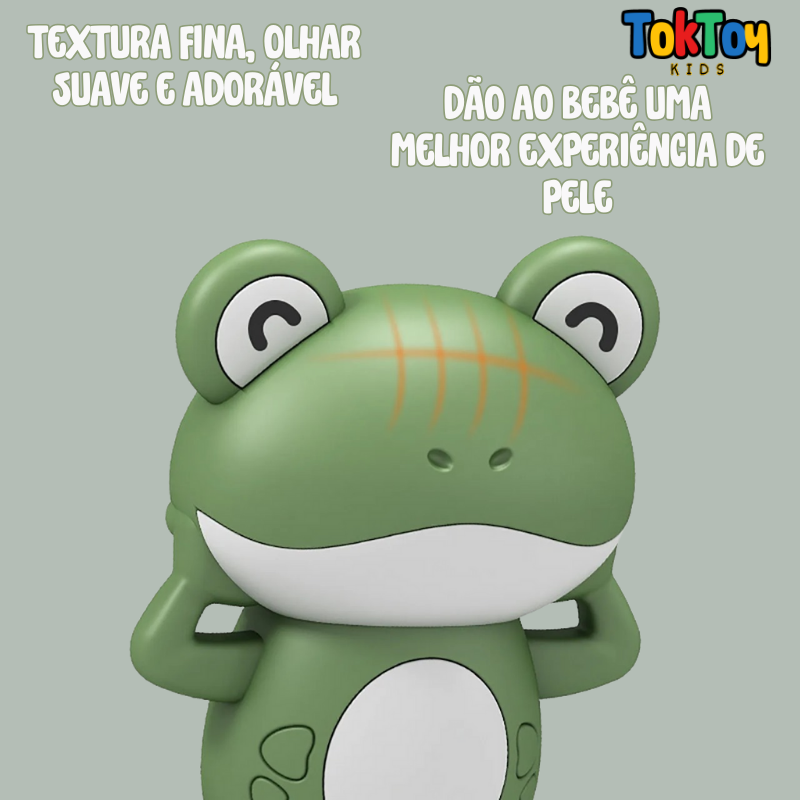 Brinquedos de Banho Sapos Bobby, Eddy e Ane