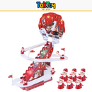 Escada Mágica do Papai Noel: Luzes, Música e Alegria para um Natal Inesquecível