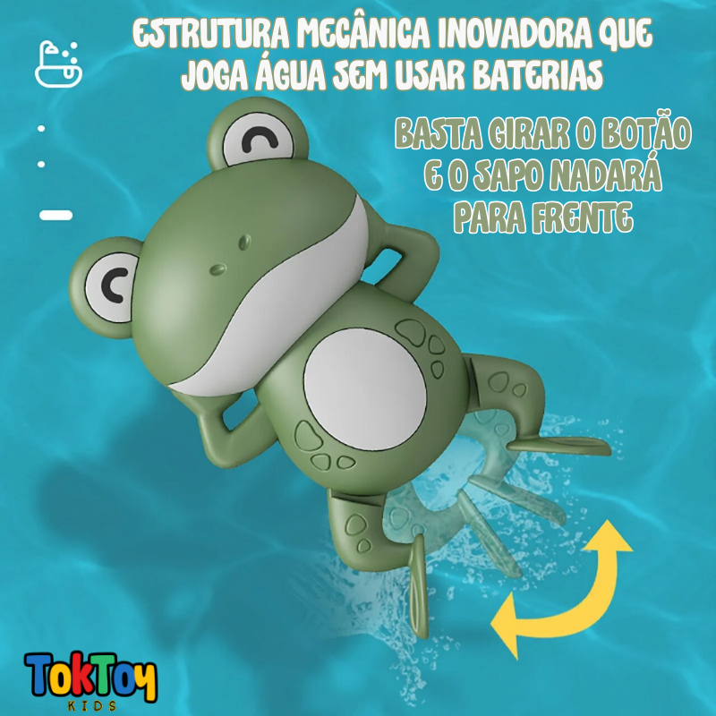 Brinquedos de Banho Sapos Bobby, Eddy e Ane