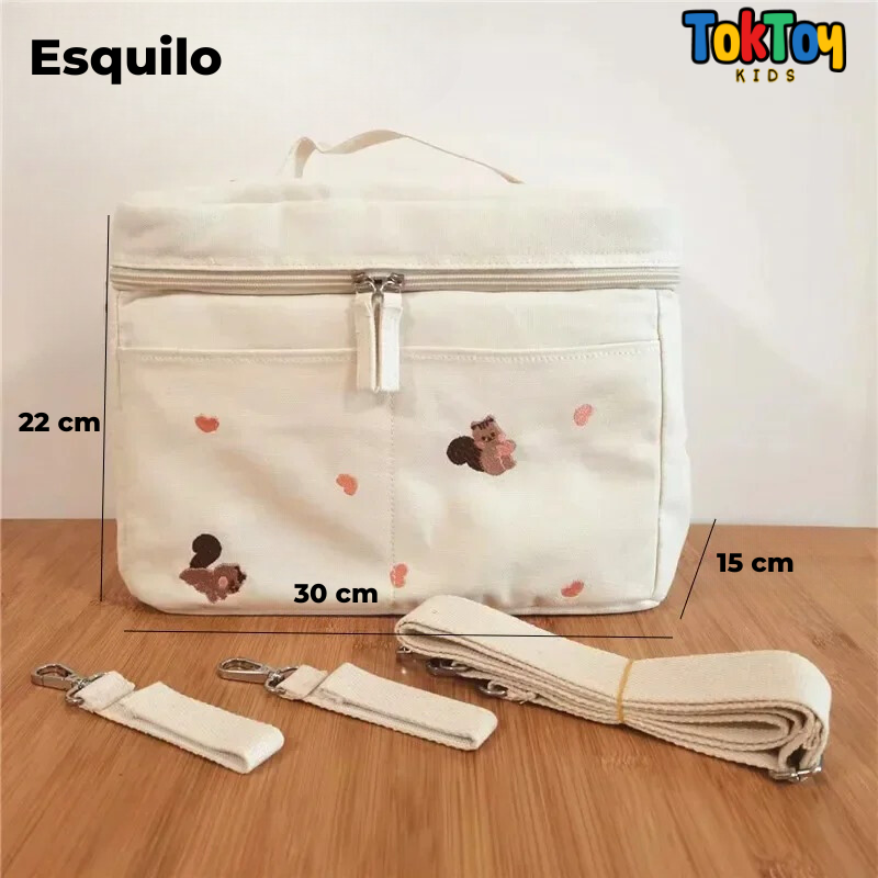 Bolsa Maternidade Impermeável com Isolamento Térmico para Mamadeiras - MommyCare