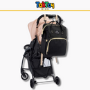 Mochila Multifuncional BabyNest Pro com Berço Dobrável e Porta USB