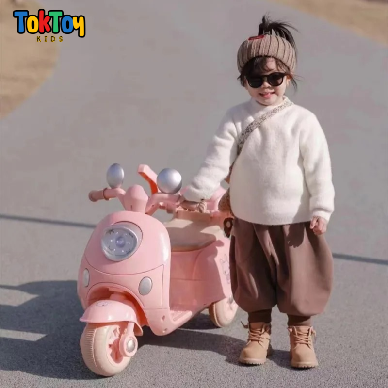 Motocicleta Elétrica Clássica Retrô