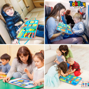 Montessori PlayBoard - Quadro Sensorial Montessori - Aprendizagem Prática e Interativa para Crianças Pequenas