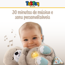 Lontrinha dos Sonhos - Pelúcia Calmante com Luz, Som e Movimento