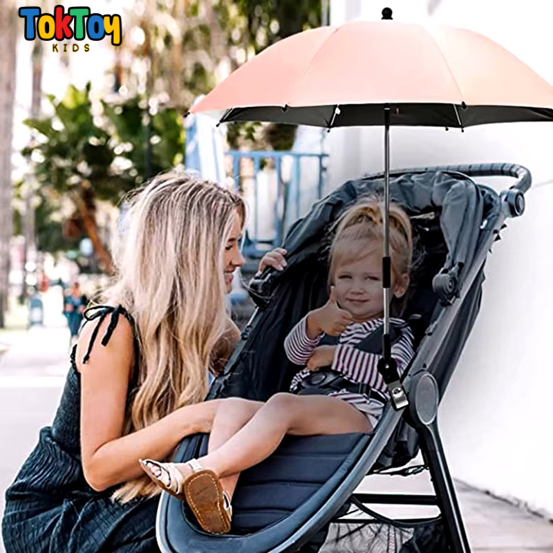 Guarda-Sol Refletivo Anti-UV para Carrinho de Bebê - Protetor BabySol