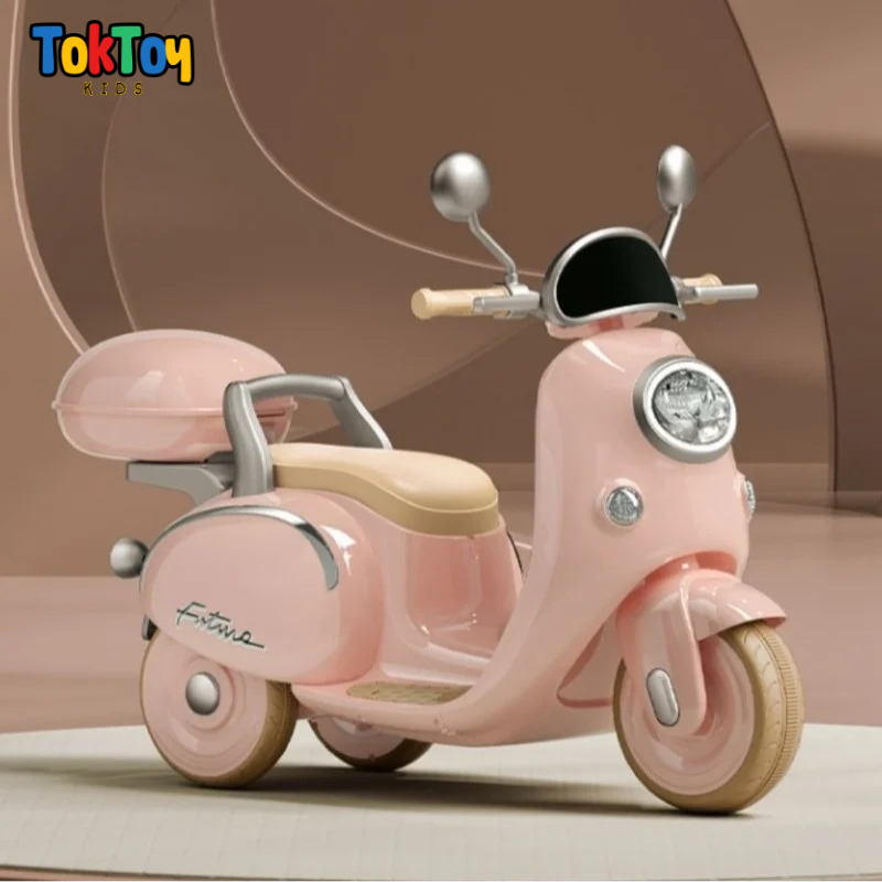 Motocicleta Elétrica Clássica Retrô