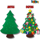 Árvore Mágica de Natal – Montessori Criativa – Decoração Infantil para Crianças, 32 Peças, Decoração Natalina, Brinquedo Educativo