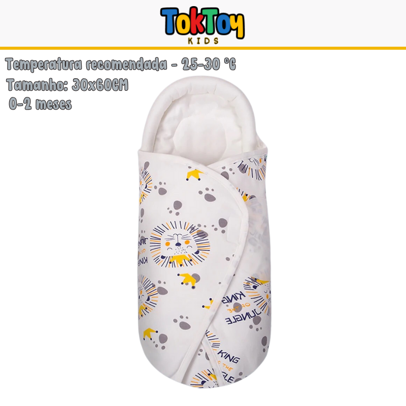 Saco de Dormir para Bebês - Casulinho dos Sonhos: