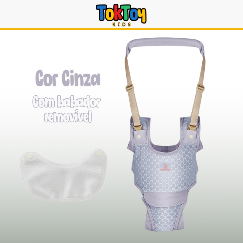 Cinto de Aprendizagem para Bebês - Andarilho BabyFlex - Auxiliar para Caminhada Infantil 10 a 36 Meses | Segurança e Conforto