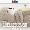 Lontrinha dos Sonhos - Pelúcia Calmante com Luz, Som e Movimento