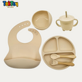 Conjunto de Silicone Infantil 6/8 peças