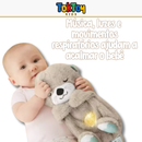 Lontrinha dos Sonhos - Pelúcia Calmante com Luz, Som e Movimento