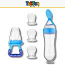 BabyMeal – Kit de Alimentação com Colher e Squeeze de Silicone para Bebês