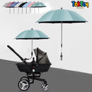 Guarda-Sol Refletivo Anti-UV para Carrinho de Bebê - Protetor BabySol