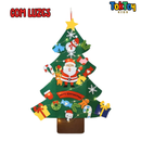 Árvore Mágica de Natal – Montessori Criativa – Decoração Infantil para Crianças, 32 Peças, Decoração Natalina, Brinquedo Educativo